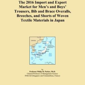 The 2016 Import and Export Market for Men’s and Boys’ Trousers, Bib and Brace Overalls, Breeches, and Shorts of Woven Textile Materials in Japan
