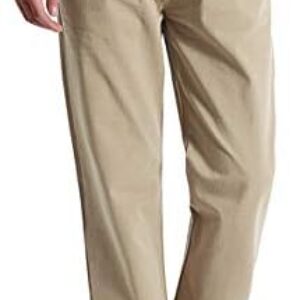 IDEALSANXUN Mens Casual Elastic Waist Twill Pants