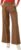 AG Jeans EmRata x AG Joan Double Pleated Trousers Umber 28