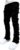 CAIAQAZY Stacked Jeans Mens Ripped Jeans Distressed Patchwork Straight Leg Y2k Skinny Denim Pants Hip Hop Slim Fit Trousers