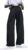 Milumia Men’s Casual High Waisted Wide Leg Long Pants Button Zipper Fly Loose Trousers