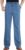 Zoulee New 2019 Men’s Full Elastic Waist Denim Pull On Jeans Straight Trousers Pants