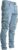 Kaxiya2021 Men’s Multi-Pocket Skinny Jeans Ripstop Athletic Joggers Cargo Pants 7 Pockets Locomotive Denim Trousers