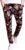 QZH.DUAO Floral Printed Casual Pants Slim Fit Flower Trousers for Men