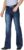 Men’s Relaxed Fit Boot Cut Jean Pants Slim Straight Leg Flared Jeans Mechanical Stretch Fabric Classic Pockets Trousers (Navy Blue,29)