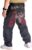 QBO Men’s Hip-hop Embroidered Printed Baggy Denim Jeans Pants Trousers
