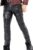 Cowboy Western Traditional Native American Leather Pants for Men Casual Classic Breeches Fashion Pant Men’s Black Classic